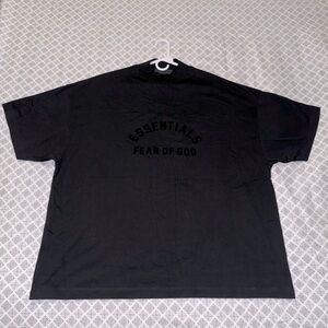 ESSENTIALS FEAR OF GOD BLACK T-SHIRT